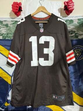 Nike NFL Cleveland Browns Odell Beckham Jr. #13 Game Jersey Brown XL